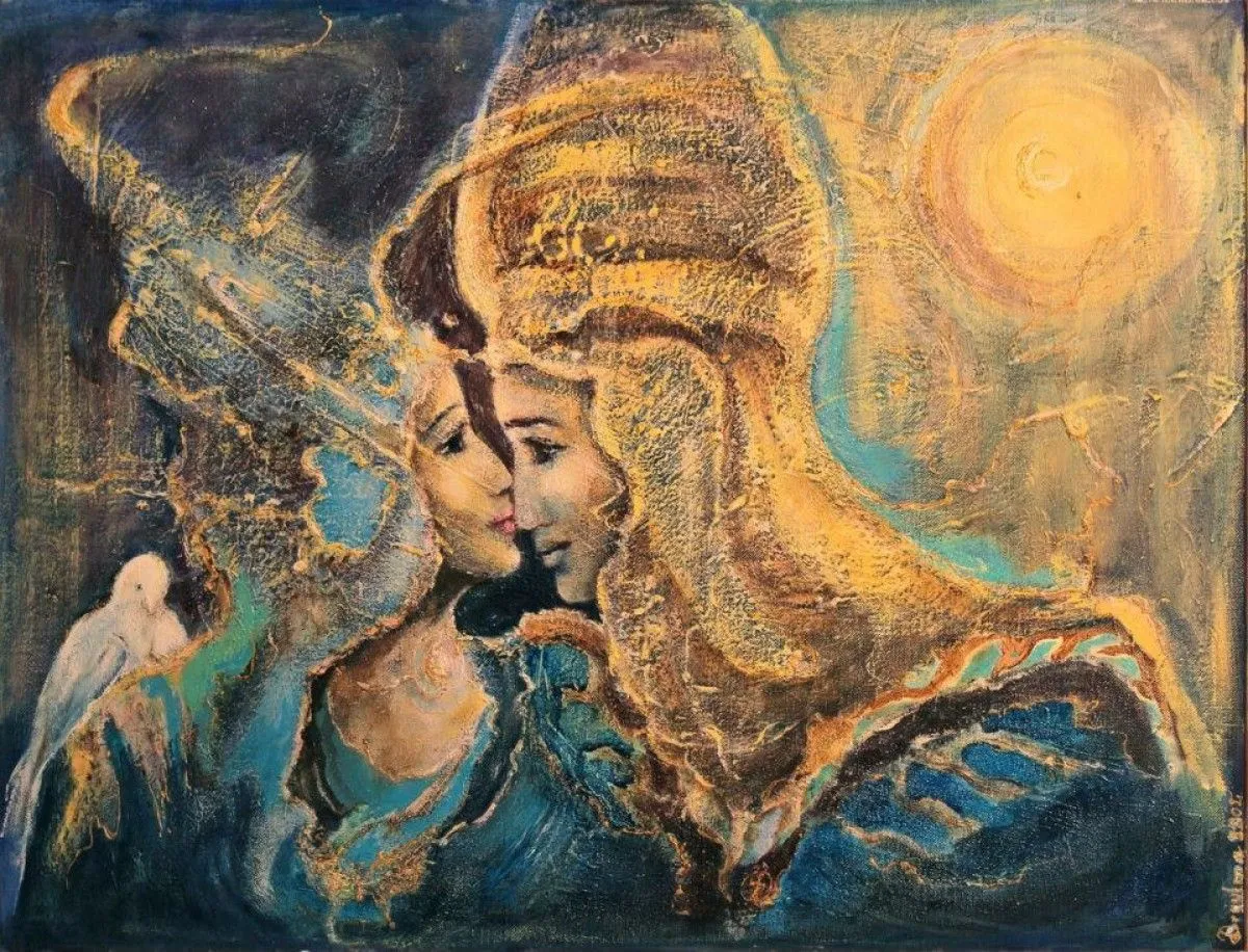 La nuit des temps, artwork by Danielle Emblard