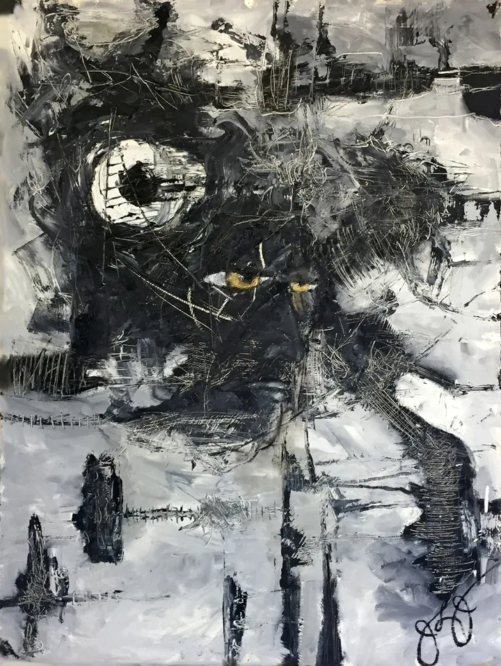 lord pacal., artwork by Jason Lincoln Jeffers