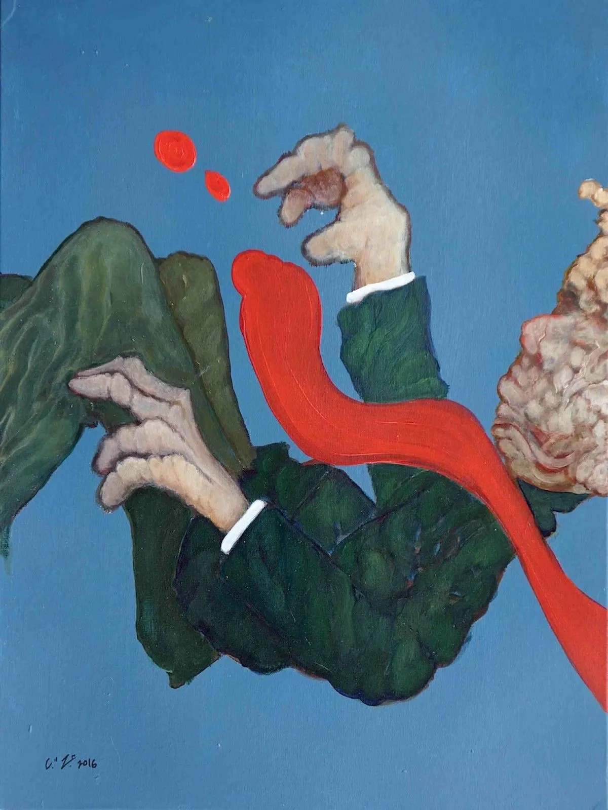 A Insustentável Leveza, artwork by Carlos Zingaro