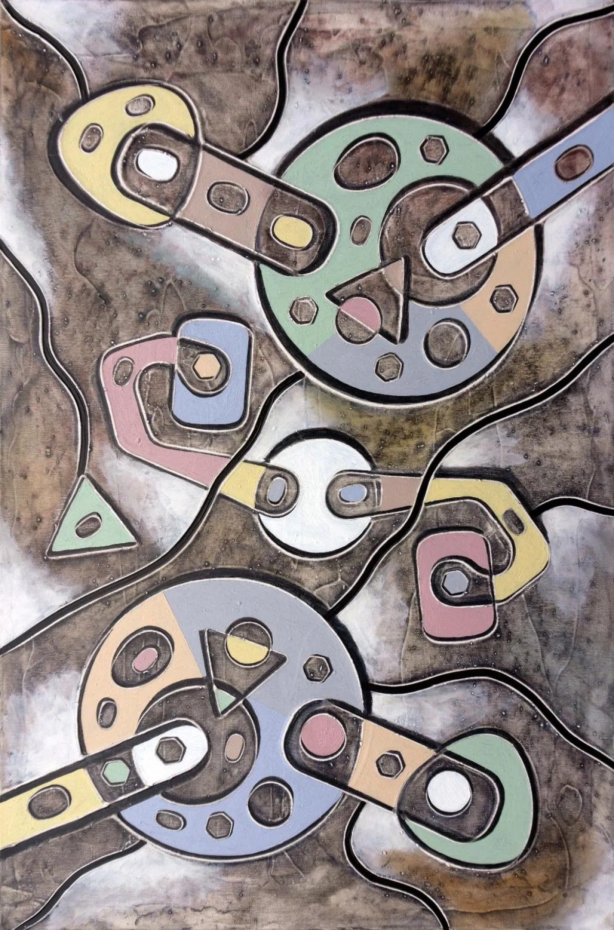 Due profeti, artwork by Andrea Benetti