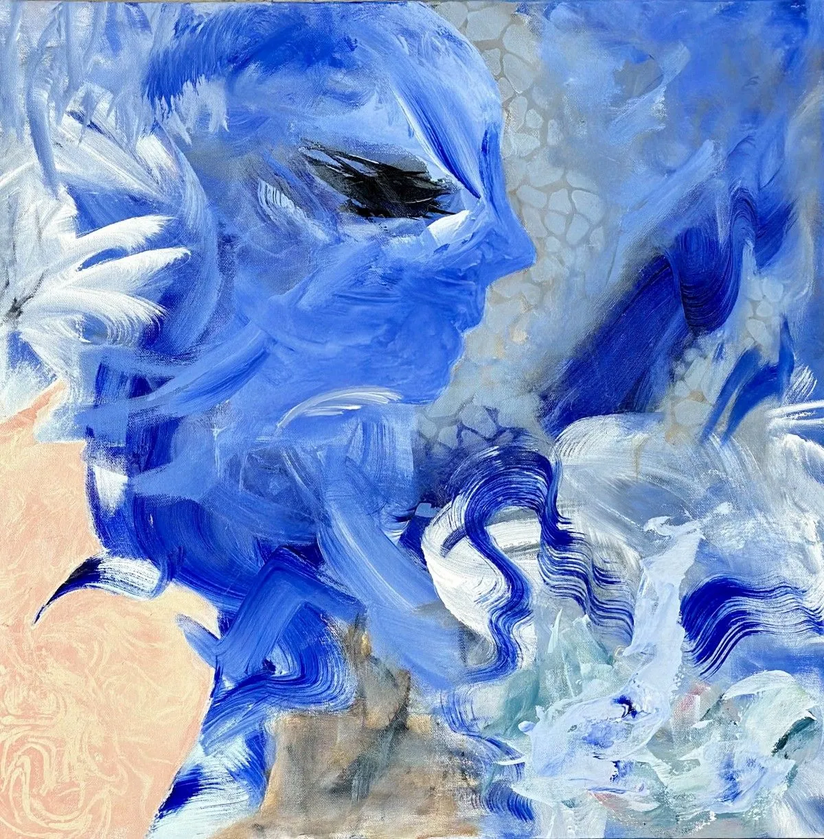 Celestial love, artwork by Camelia Mihaela Gregory