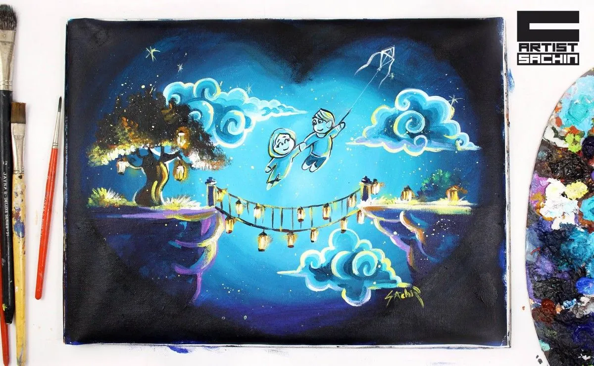Friendship Tale, artwork by Bunny Sachin