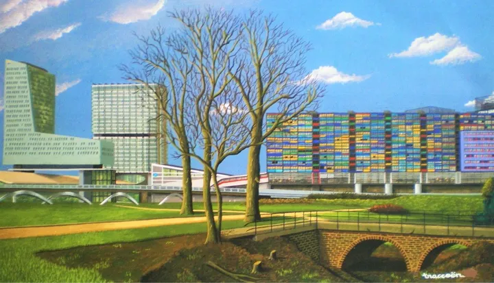 euralille, artwork by Thierry Traccoën
