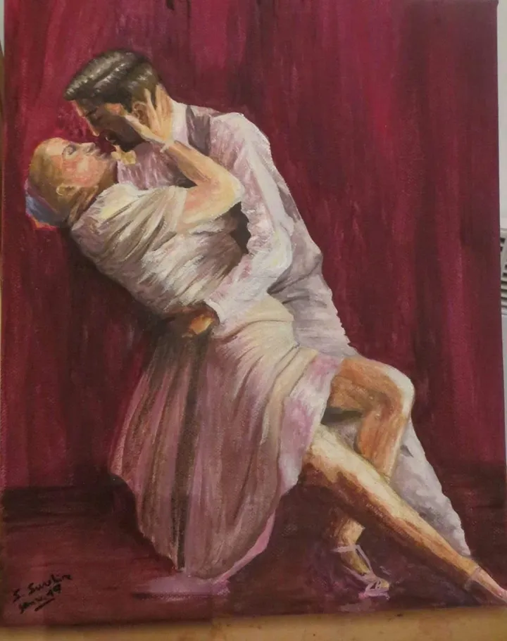 Tango, œuvre de Sophie Sunshine