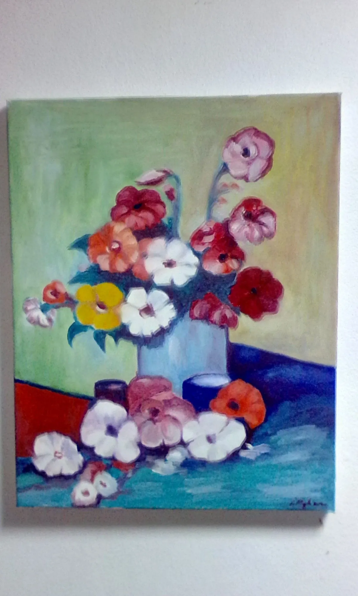 FLOWERS, artwork by Marghescu Ionel