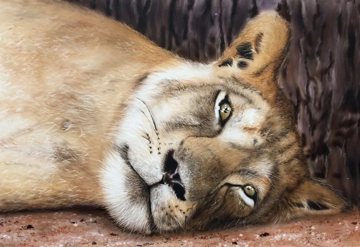 LA LIONNE, artwork by Alain DEMISSY