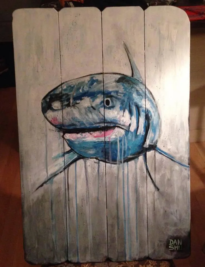 SHARKIE, œuvre de DAN SHU