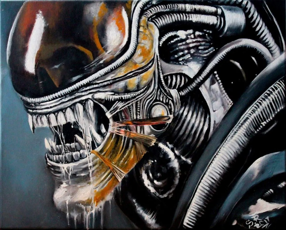 Xenomorph, œuvre de Stan Mad