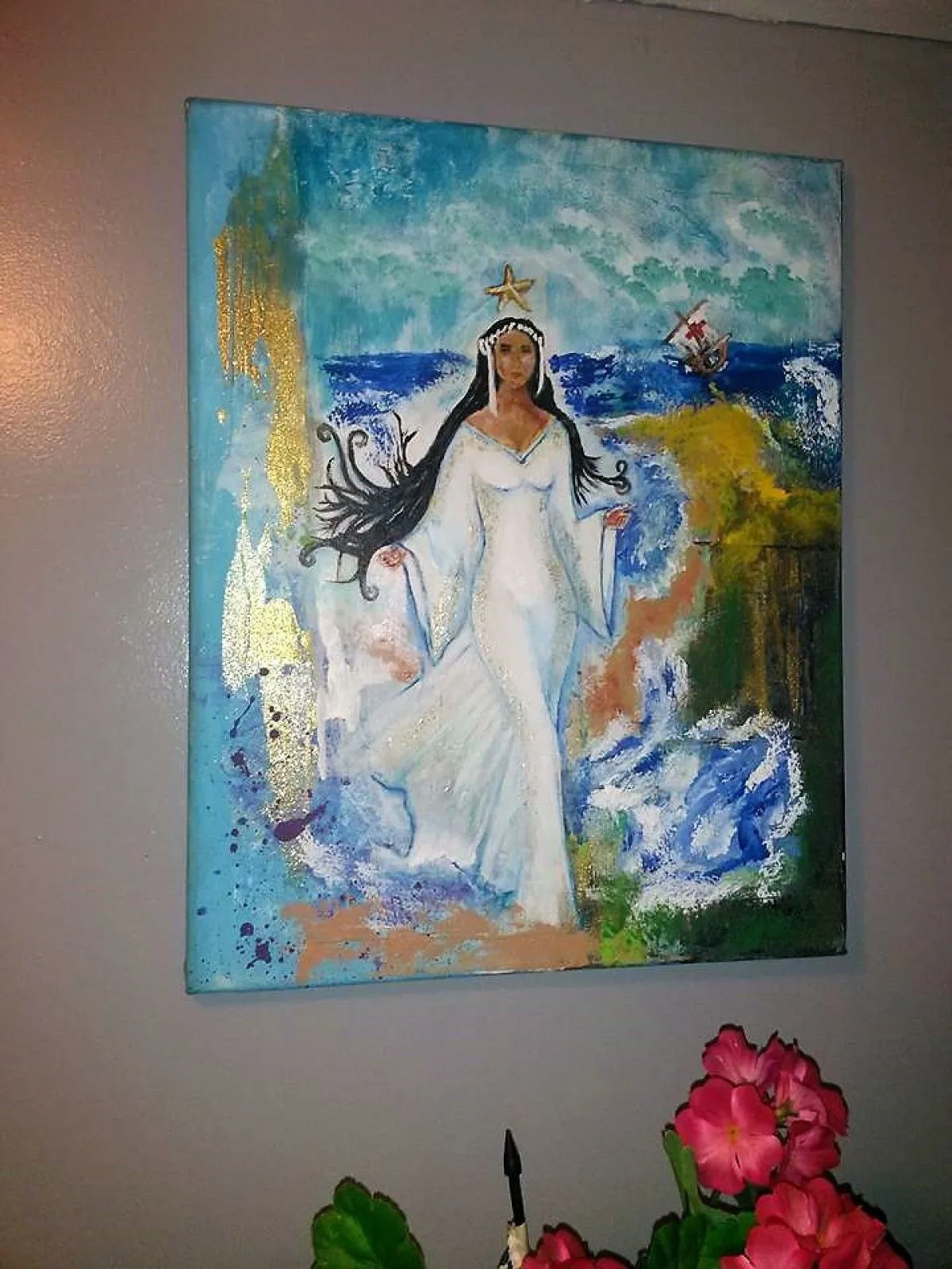 La Reina Del Mar, œuvre de Miguel Alvarez