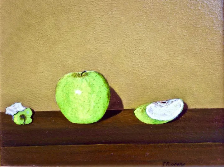 pomme, œuvre de Jacqueline Ropers