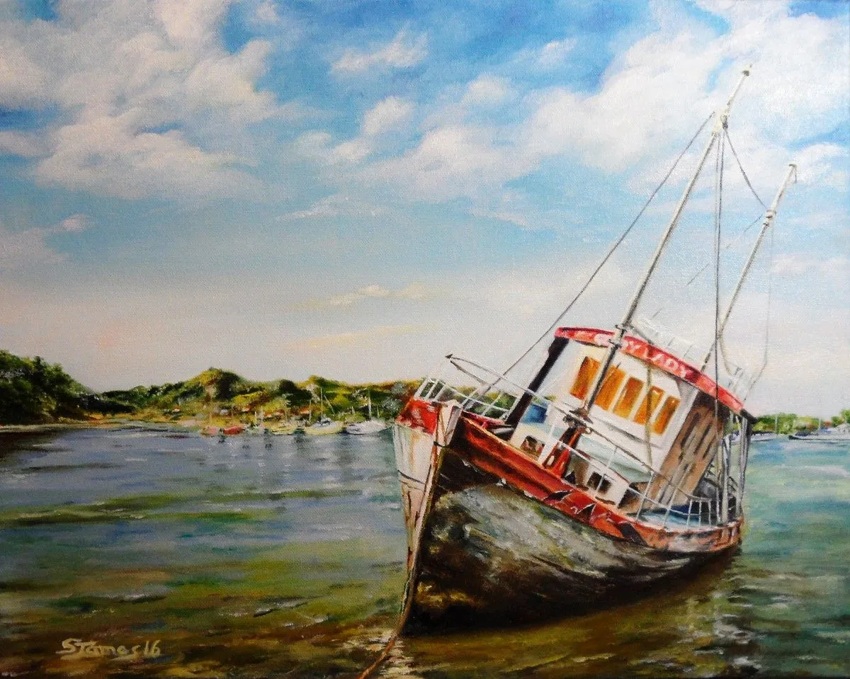Grey Lady, artwork by Steve James