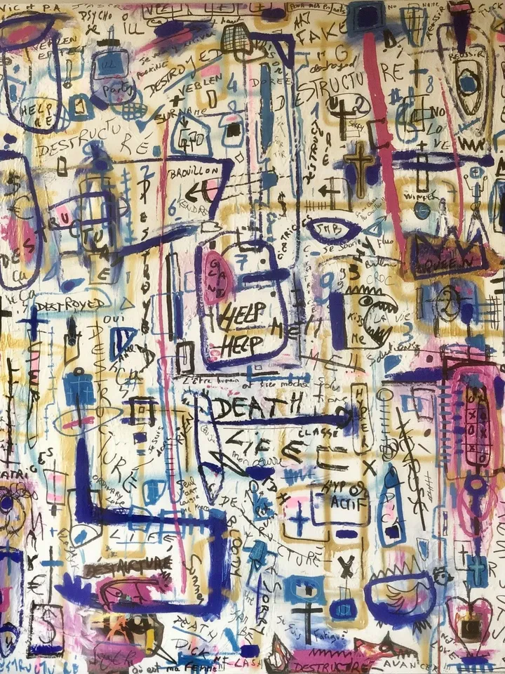 Brouillon de vie, œuvre de christophe Capocci