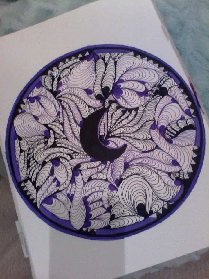 VioletMoon, artwork by Michelle Skeen