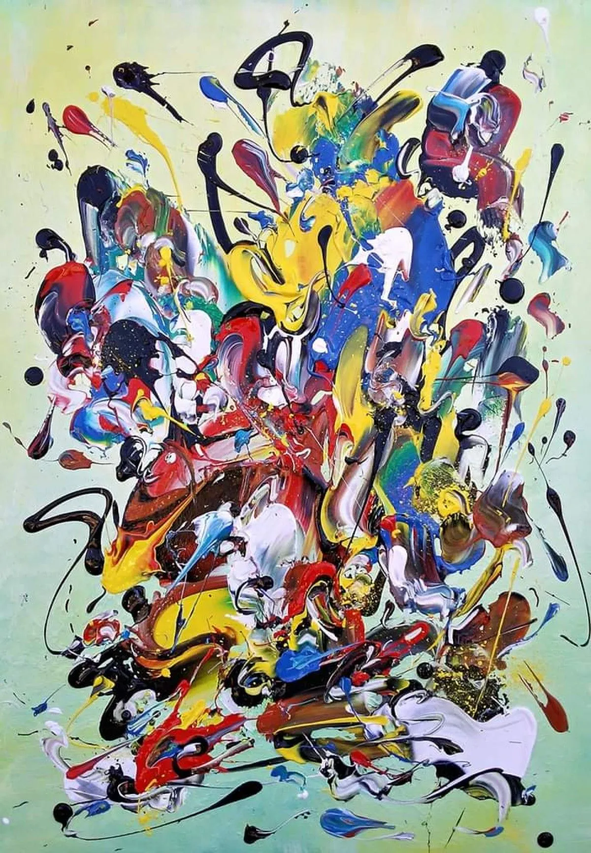 Abstract party, artwork by Said Elasbahi