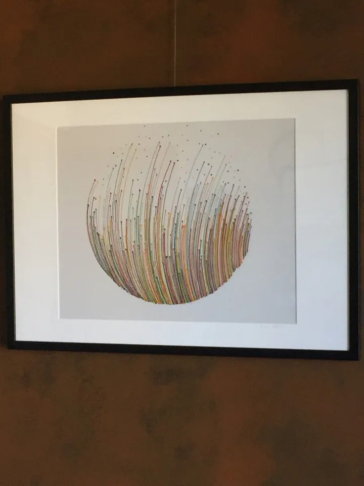 « La vie est belle «, artwork by Rita Vandenherrewegen