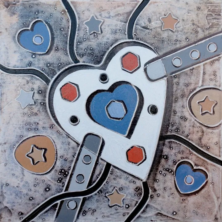 Cuore ribelle, artwork by Andrea Benetti