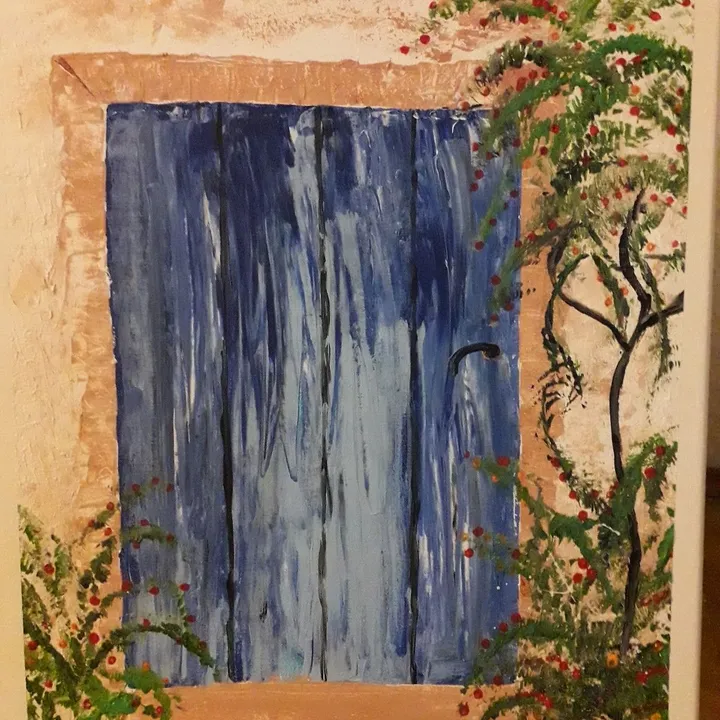 Grandmas door, œuvre de Cerasela Ciobanu