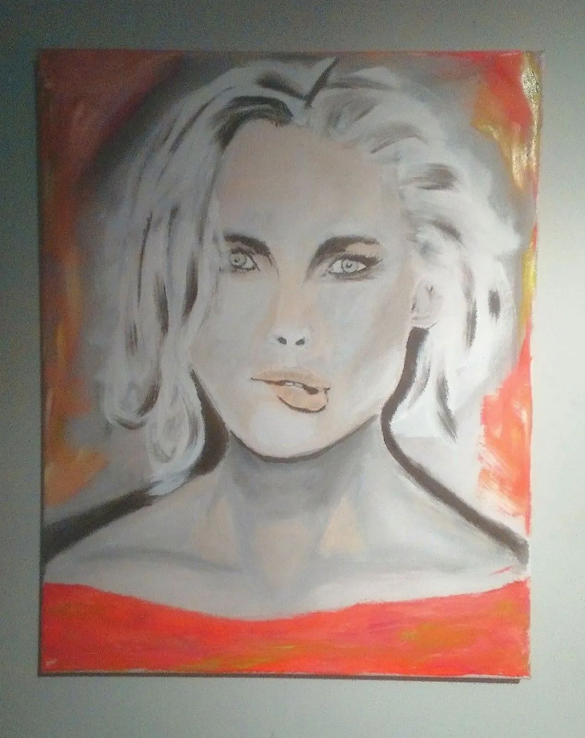 Bite your lip off, artwork by Patrick van