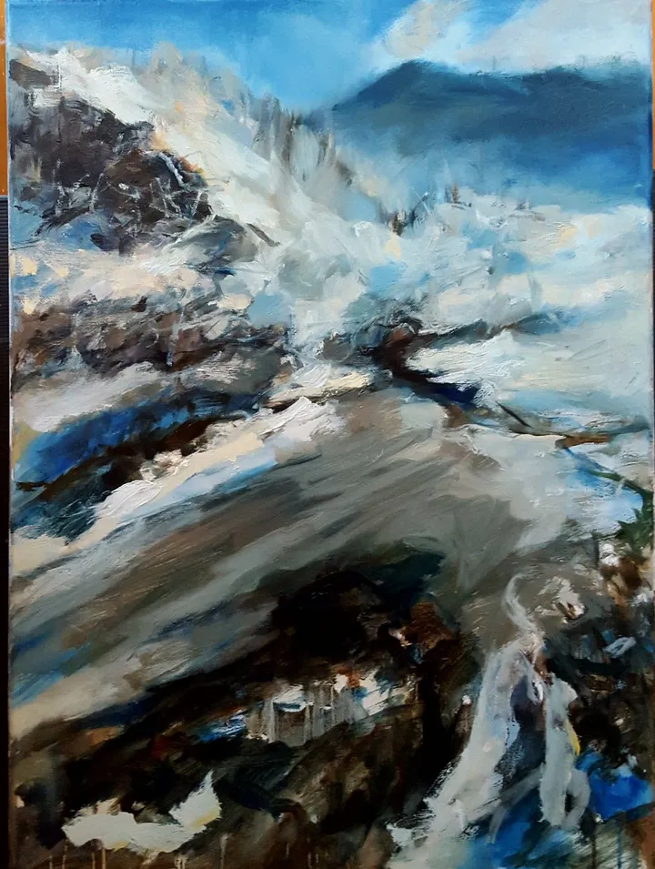 Landschap 35, œuvre de Iliana Vaseva