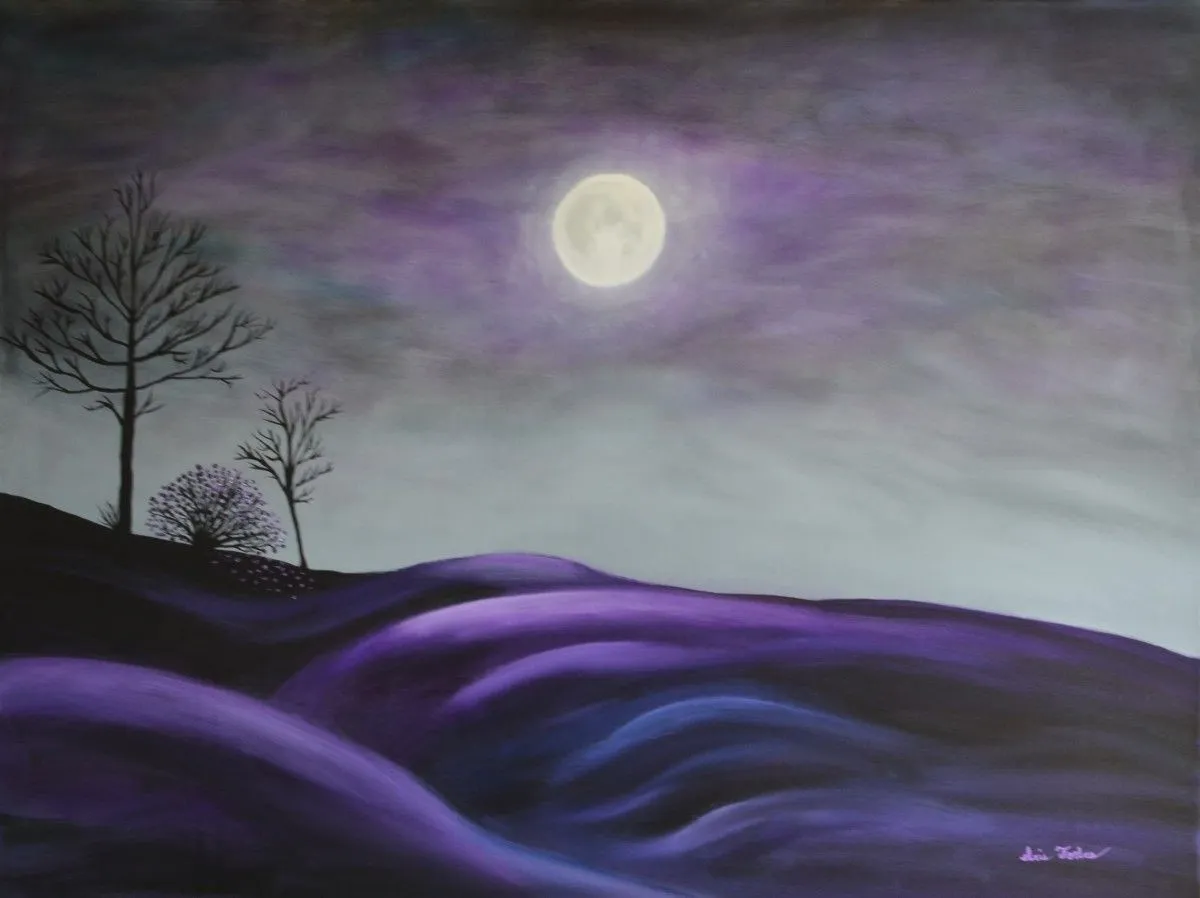 Midnight Light, artwork by Iris Forbes