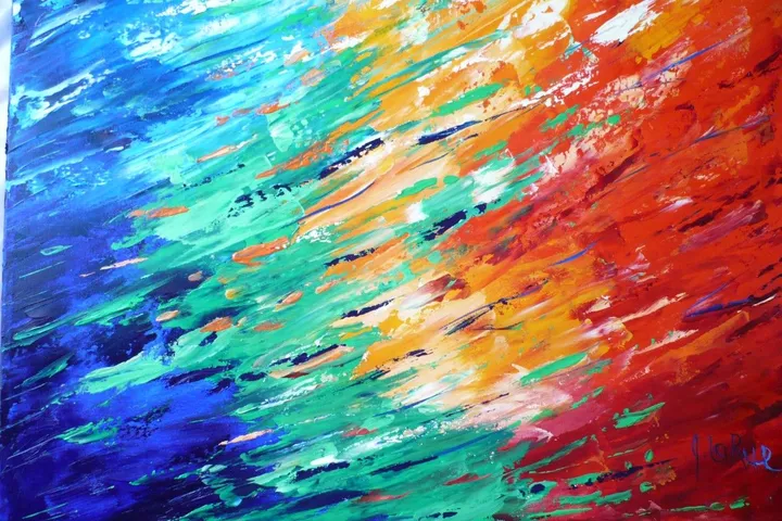 Nirvana, artwork by Jeanne LaRue