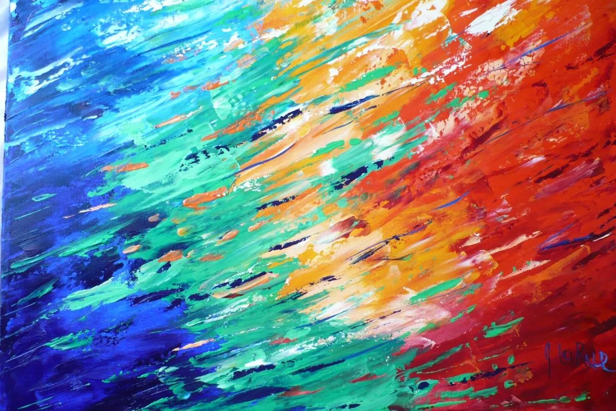 Nirvana, artwork by Jeanne LaRue