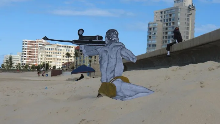 Dislocation, œuvre de Phozisile Amor Mini