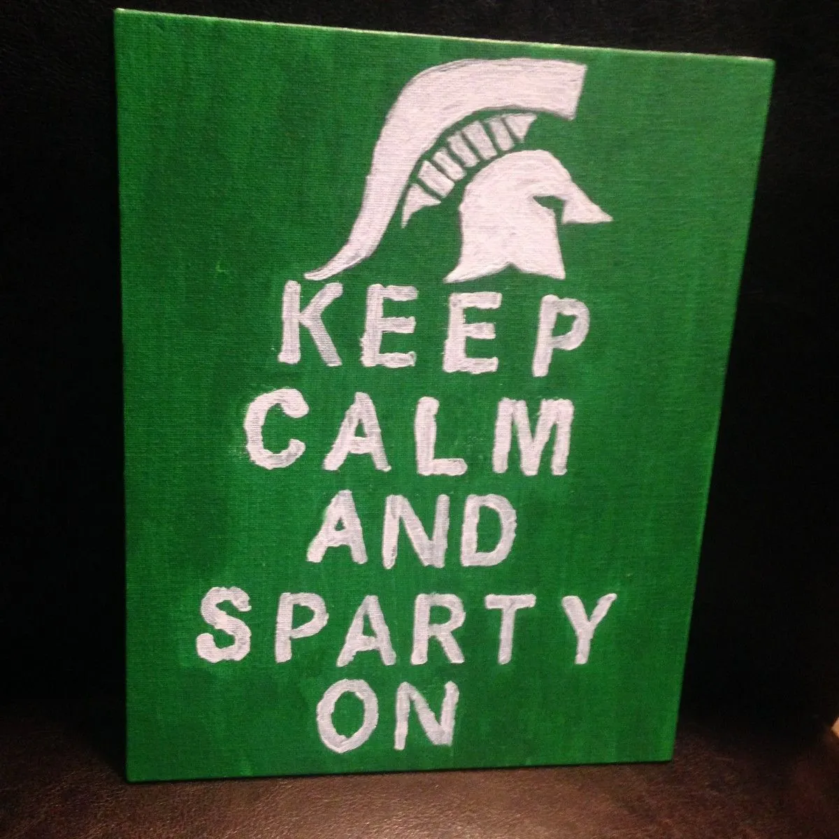 Go Sparty!!!, artwork by Brian Majcher
