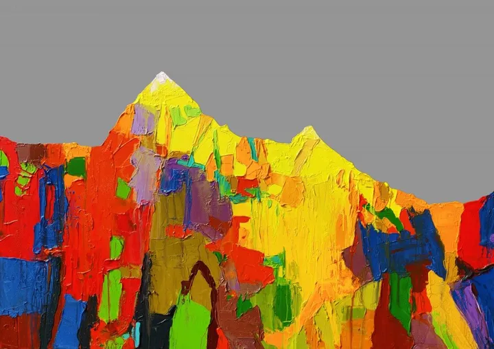 Sunrise and Elements 02-01, œuvre de Abhishek Kumar
