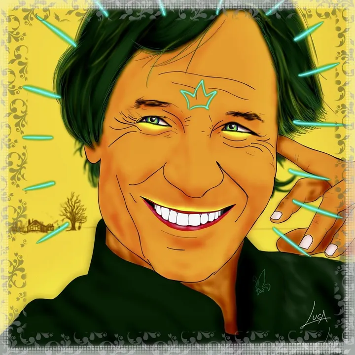 Jaune, artwork by Alain Lucien