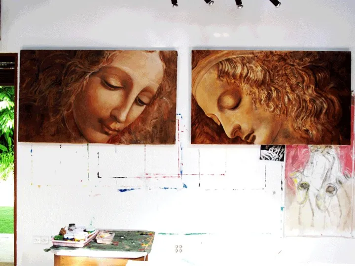 Davinci girls, œuvre de Pablo Gentile