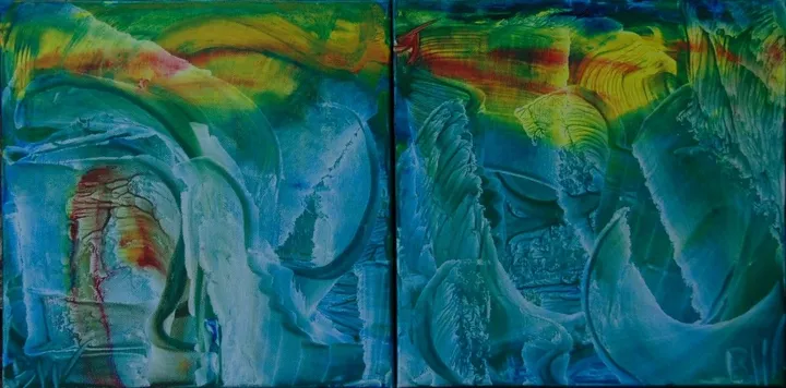 N°74 sans titre, artwork by Bernard Waechter