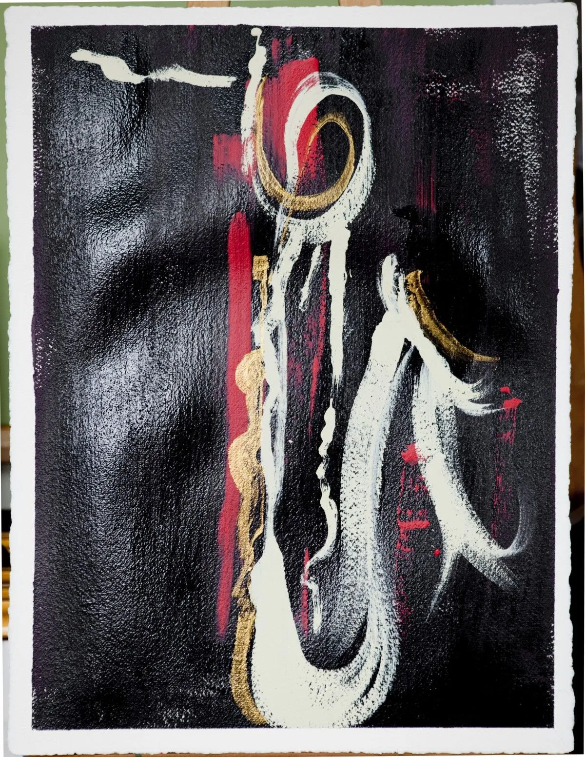 Hommage à Bill Evans no3, artwork by Klödy Tremblay