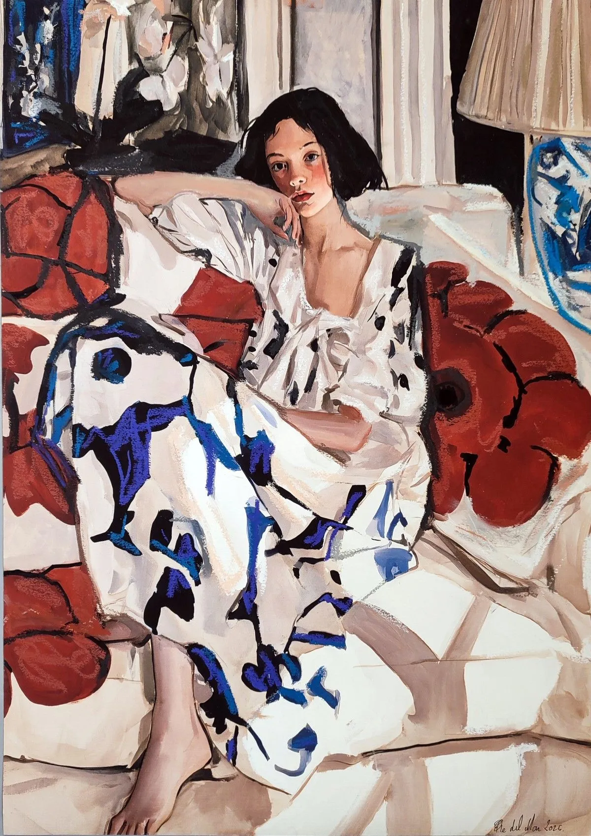 Ninon, œuvre de ELIE _Del_Mar