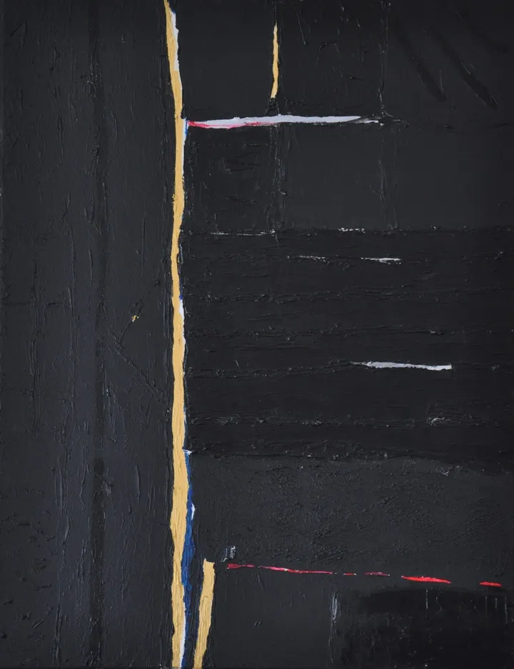 Equilibre en noir, œuvre de Galerie Arnaud