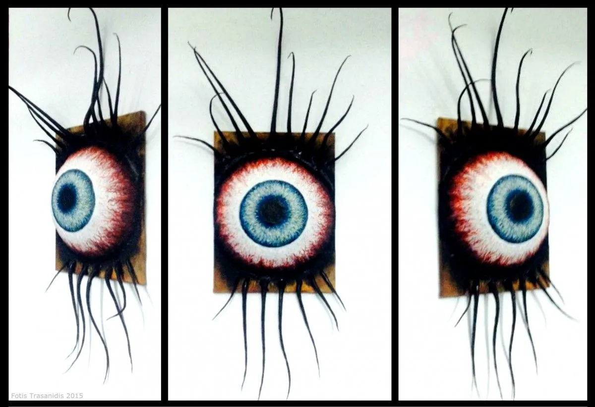 Eye Sculpture, œuvre de Fot Trasan