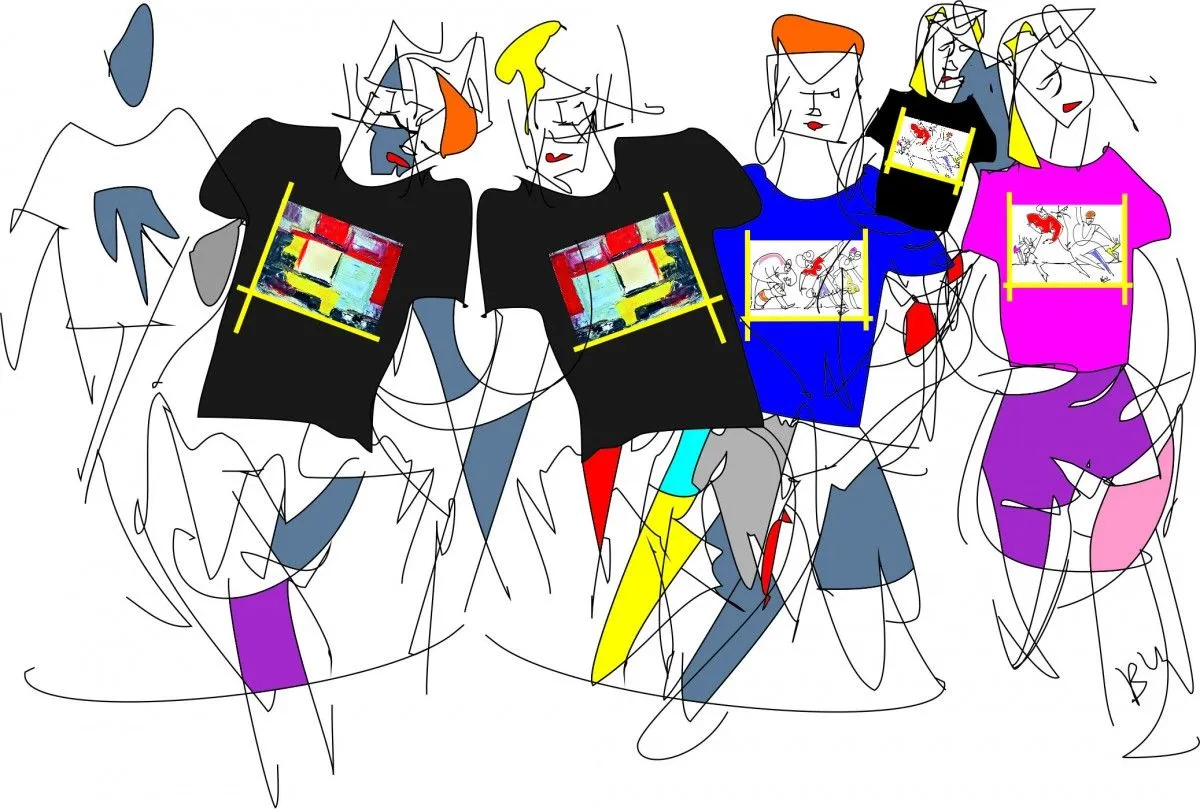 fashionstrokes, artwork by Akpan Usoroh