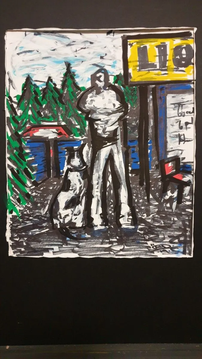 Mates, artwork by Jay Weston