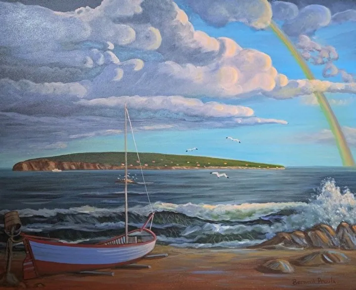 L'Arc-en-ciel, artwork by Bernard Proulx