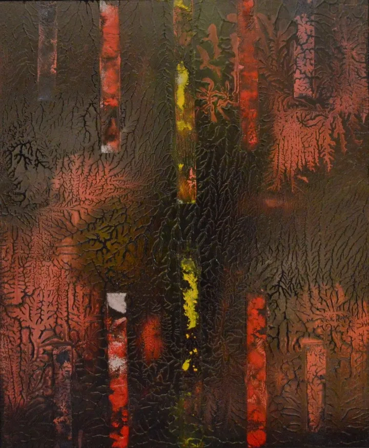 Composition 13-12, artwork by Marcel Renaud