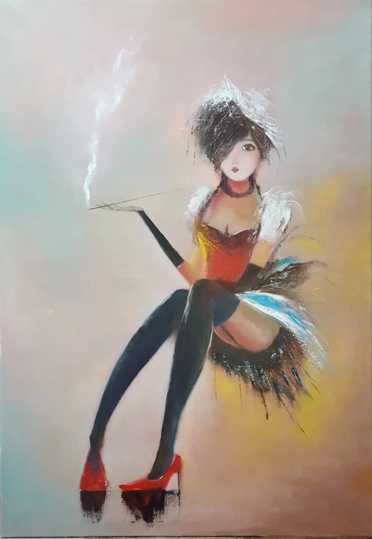 Ladi, œuvre de kamila nabi