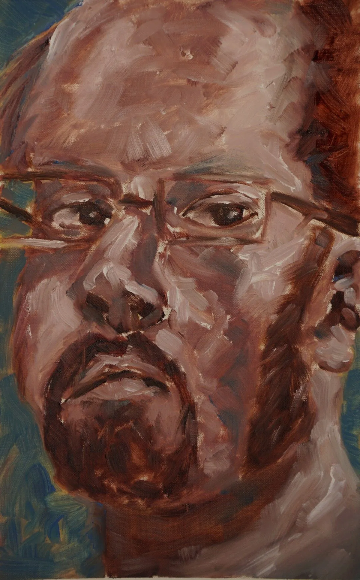 Self-Portrait, Are we done yet, œuvre de Kenneth Friend