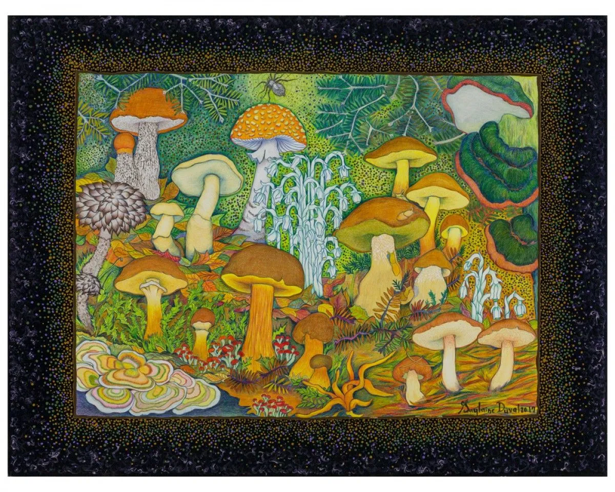 CYCLE de VIE 2, artwork by Guylaine Duval