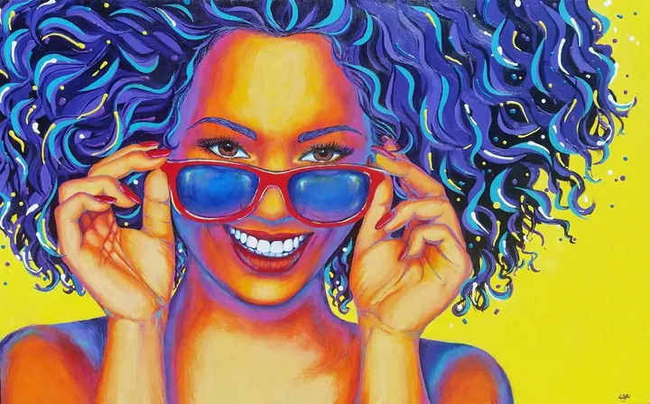 Happiness, œuvre de Isabelle Castilloux