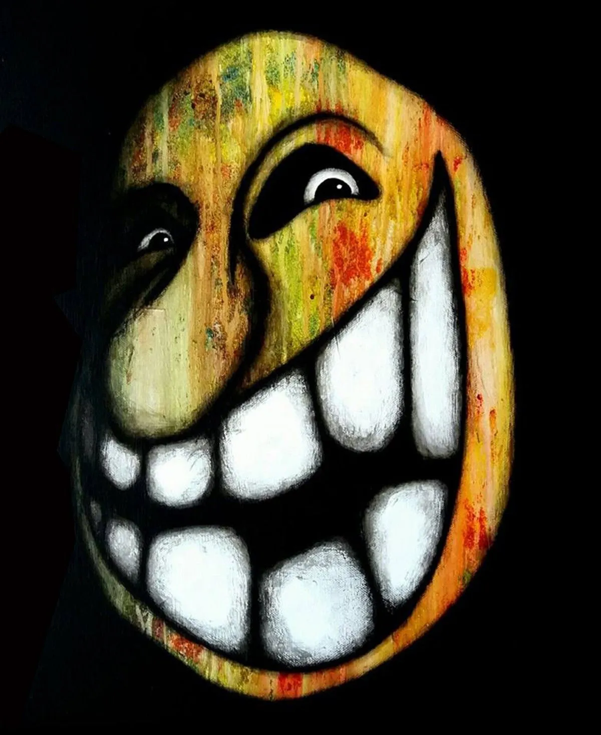 Shit gets emotionnal, artwork by Hugo Baud
