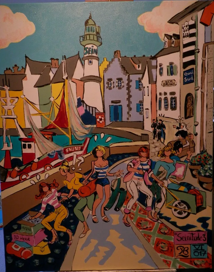 "Seinitude3", artwork by Patrick Bergès