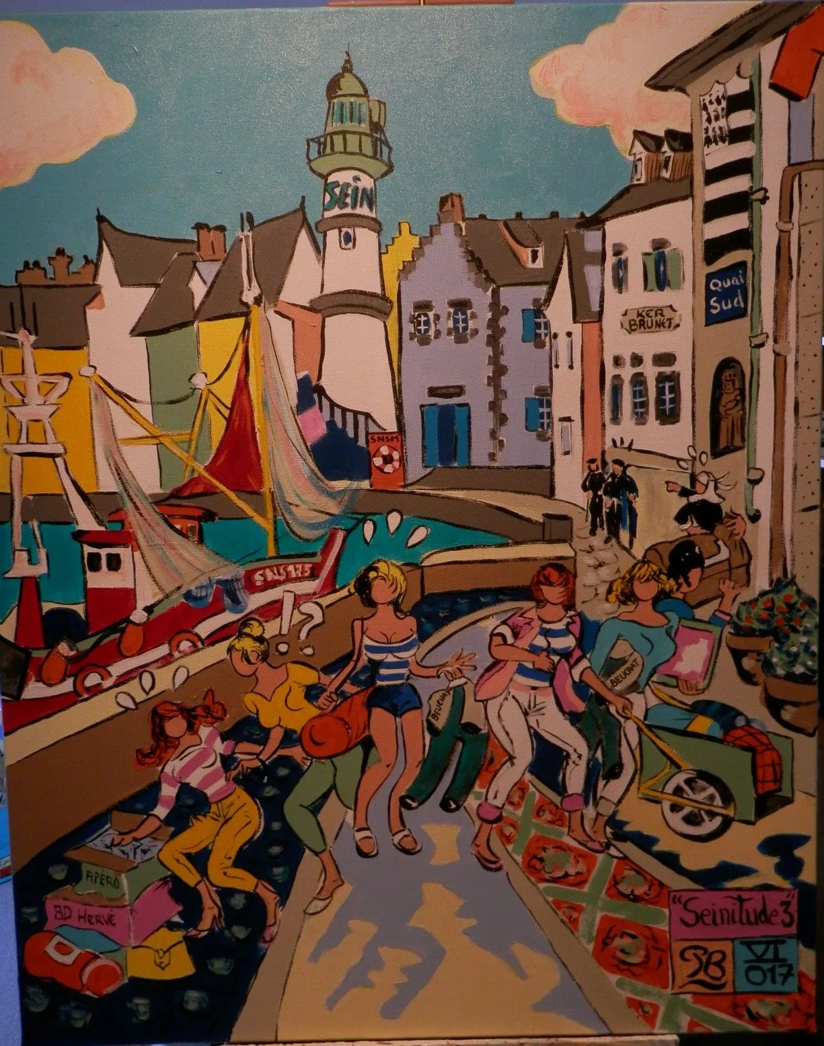 "Seinitude3", artwork by Patrick Bergès