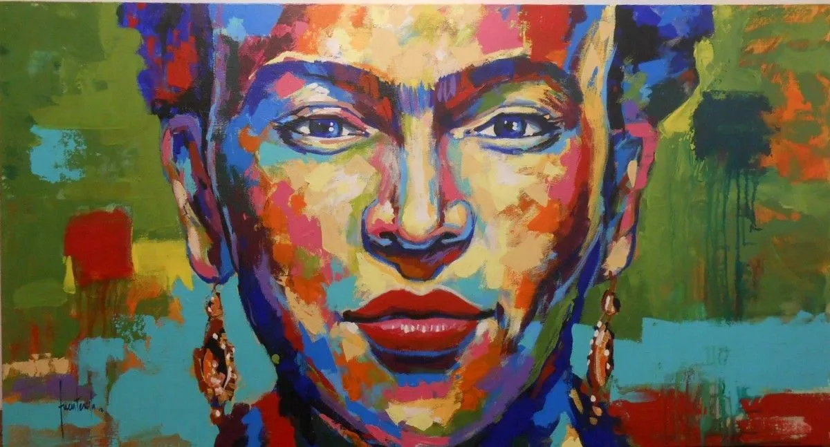 "Frida", artwork by Roberto Fuentevilla