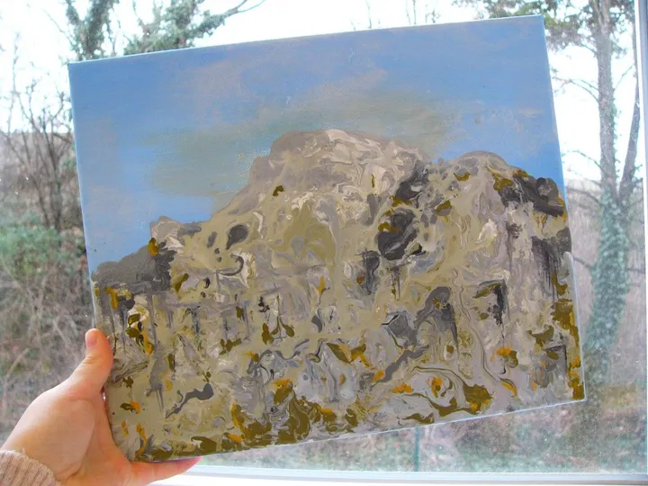 rozkvitnutá výška, œuvre de Katcherine CrystalCloud