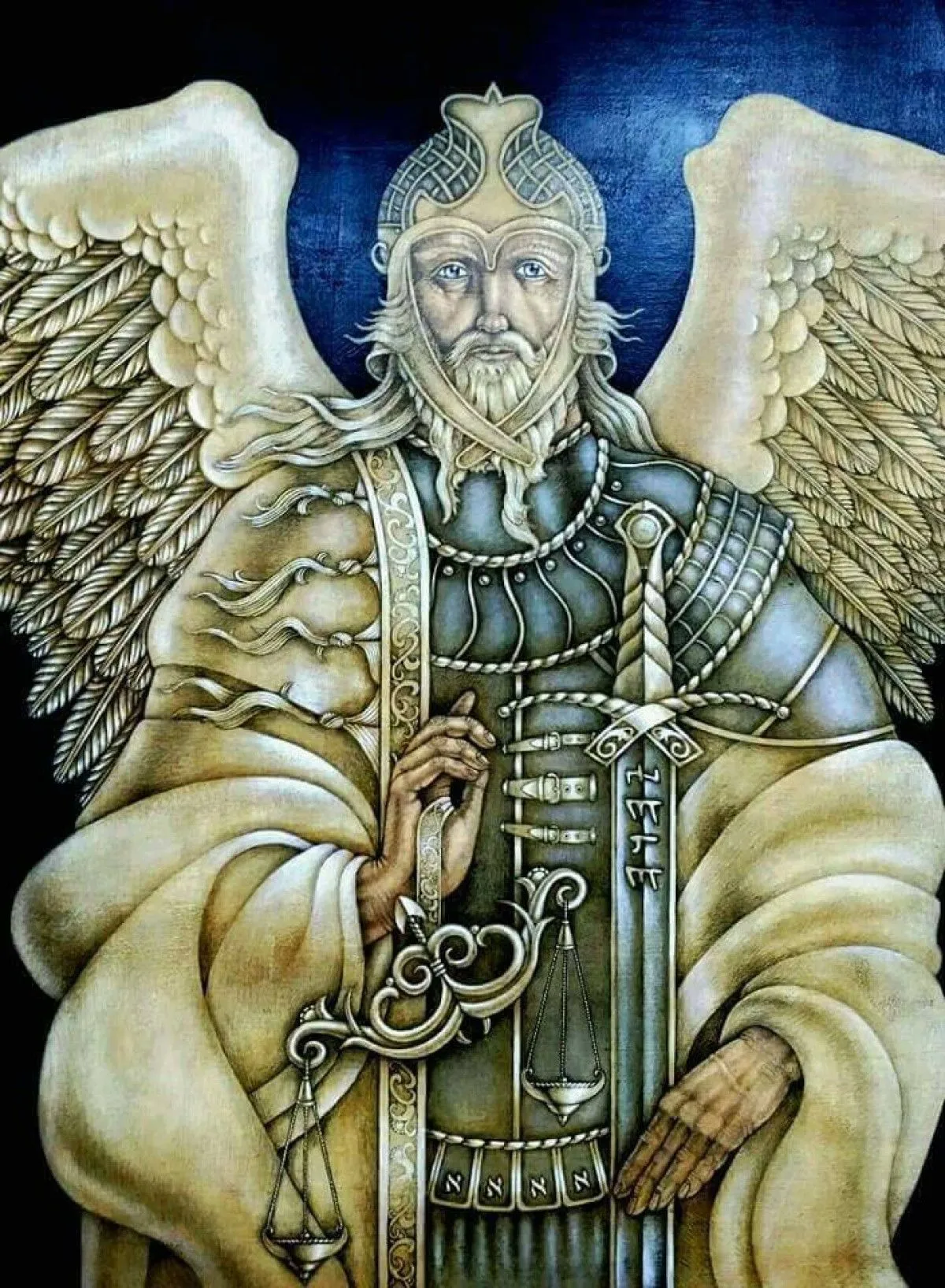 DIVINE JUSTICE, œuvre de Mauricio Avayu